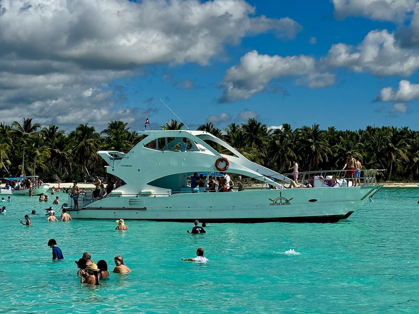 Natürlicher Pool Saona, Dominikanische Republik — Foto von Oleg Yunakov von Wikimedia Commons